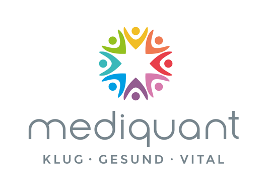 Logo mediquant KLUG GESUND VITAL